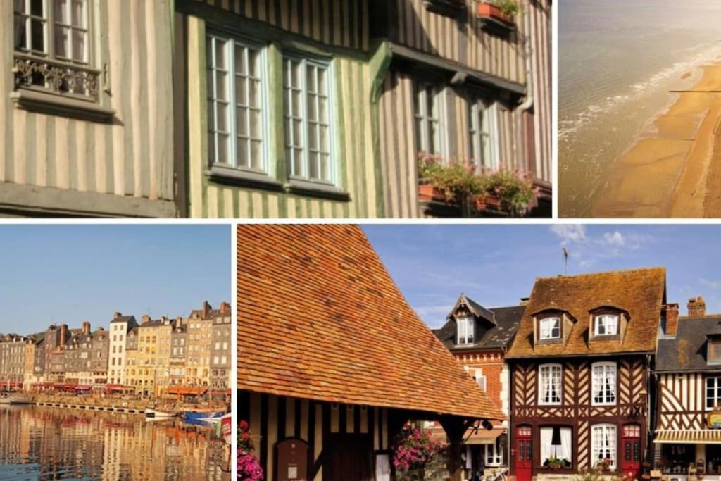 Maison A Colombages Pres De Deauville, Trouville Formentin Exteriér fotografie